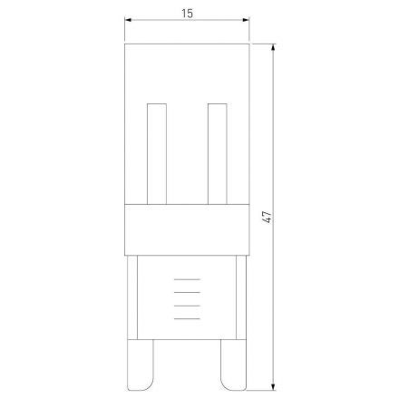 Светодиодная лампа Elektrostandard G9 LED 3W 220V 3300K (BLG906)