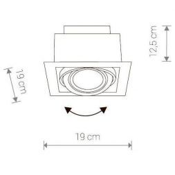 Встраиваемый светильник Nowodvorski Downlight 9571