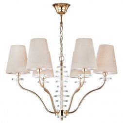 Подвесная люстра Crystal Lux ARMANDO SP6 GOLD