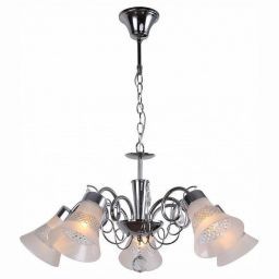 Люстра Linvel LV 9138/5 Сильфида Хром E14 40W (LINVEL LV 9138/5 Сильфида Хром E14 40W)