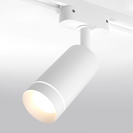 Трековый светильник для однофазного шинопровода Elektrostandard Glory Белый 7W 4200K (LTB39)