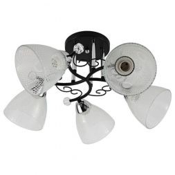 Люстра 12258/5BK+CR WT ЭкономСвет