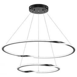 Подвесной светодиодный светильник Arte Lamp Veritate A2211SP-2BK