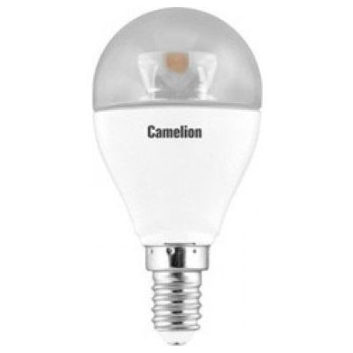 Лампа светодиодная Camelion LED7,5-G45-CL/830/E14