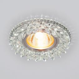 Точечный светильник с LED подсветкой Elektrostandard 2212 MR16 CL прозрачный