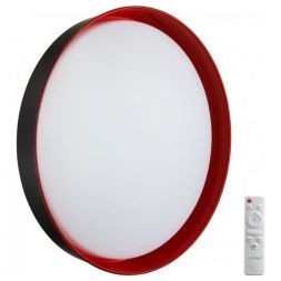 Настенно-потолочный светодиодный светильник Sonex Color Tuna Red 7710/EL