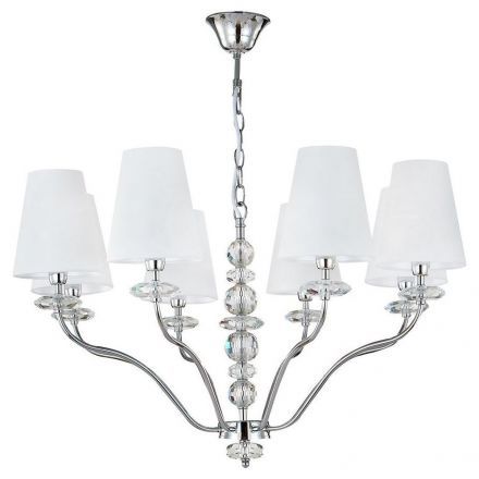 Подвесная люстра Crystal Lux ARMANDO SP8 CHROME