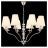 Подвесная люстра Crystal Lux ARMANDO SP8 CHROME