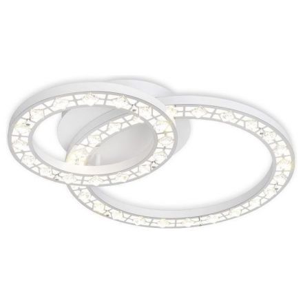 Потолочный светодиодный светильник Ambrella FA160 WH Ice