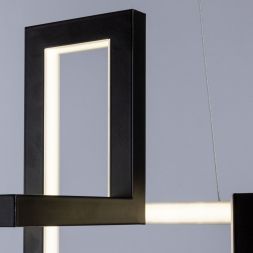 Подвесной светодиодный светильник Arte Lamp A6011SP-1BK