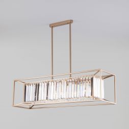 Люстра Bogate's 299/6 шампань Strotkis