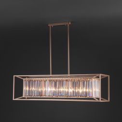 Люстра Bogate's 299/6 шампань Strotkis