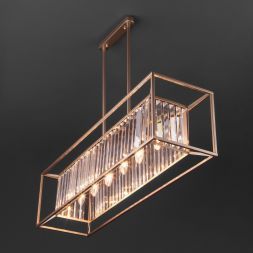 Люстра Bogate's 299/6 шампань Strotkis