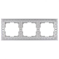 Рамка 3-местная Werkel W0031521 жемчужный (WL07-Frame-03)