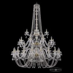 Люстра Bohemia Ivele Crystal 1402/20+10+5/530/h-206/3d/G