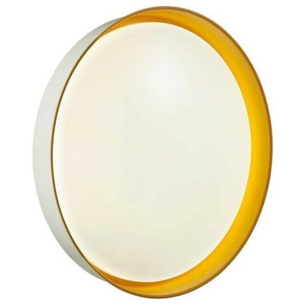 Настенно-потолочный светодиодный светильник Sonex Color Tuna Yellow 7711/DL