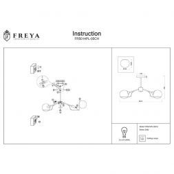 Потолочная люстра Freya Sally FR5014PL-05CH