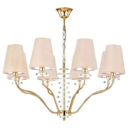 Подвесная люстра Crystal Lux ARMANDO SP8 GOLD (CRYSTAL-LUX ARMANDO SP8 GOLD)