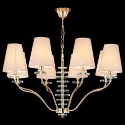 Подвесная люстра Crystal Lux ARMANDO SP8 GOLD