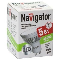 Лампа Navigator 94 264 NLL-PAR16-5-230-3K-GU10