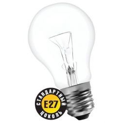 Лампа Navigator A55 E27 40W ЛОН NI-A-40-230-E27-CL прозрачная