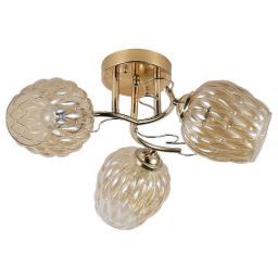 Люстра ЭкономСвет 12169/3FGD AMB (EKONOMSVET 12169/3FGD AMB)