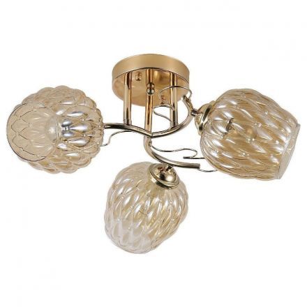 Люстра ЭкономСвет 12169/3FGD AMB