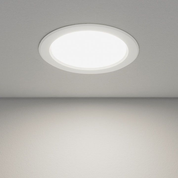 тонкие светодиодные светильники для натяжного потолка