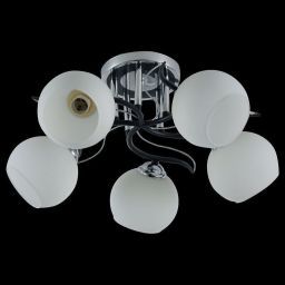 Люстра Linvel LV 9190/5 Клара Черный/серебро E27 60W (LINVEL LV 9190/5 Клара Черный/серебро E27 60W) Люстра Linvel LV 9190/5 Клара Черный/серебро E27 60W (LINVEL LV 9190/5 Клара Черный/серебро E27 60W)