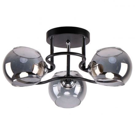 Потолочный светильник 20715/3CR+BK GR ЭкономСвет