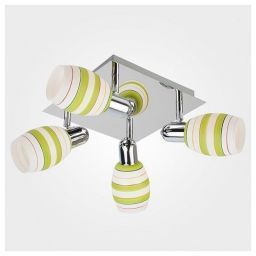 Люстра поворотная Eurosvet 20055/4 хром (EUROSVET 20055/4 хром)