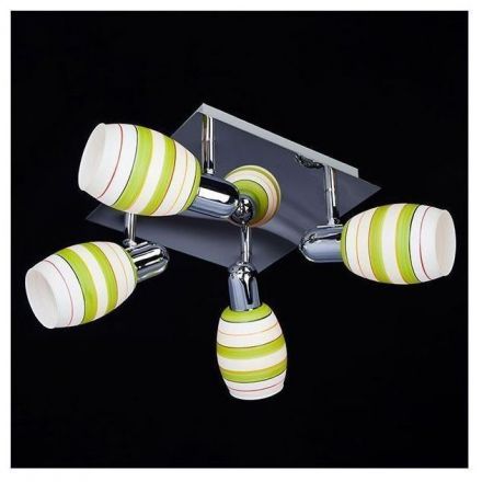 Люстра поворотная Eurosvet 20055/4 хром