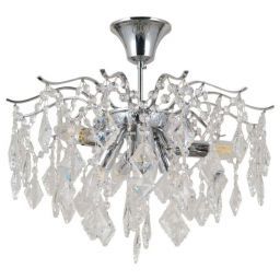 Люстра хрустальная B21080/6CR+CL BenCrezo (BENCREZO B21080/6CR+CL)