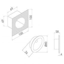 Подсветка для лестниц MRL LED 1118 Белый Elektrostandard