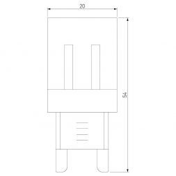 Светодиодная лампа Elektrostandard G9 LED BL109 9W 220V 3300K (BLG903)