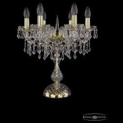 Настольная лампа Bohemia Ivele Crystal 1403L/6/141-47/G