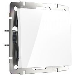 Выключатель 1-клавишный Werkel W1110001 белый (WL01-SW-1G)