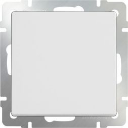 Выключатель 1-клавишный Werkel W1110001 белый (WL01-SW-1G)