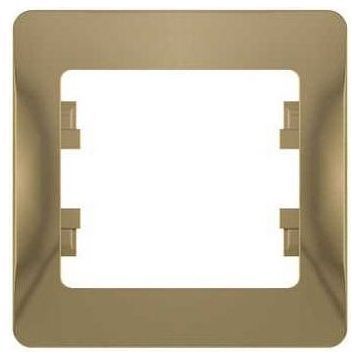 Рамка 1-я Schneider Electric Glossa Титан GSL000401