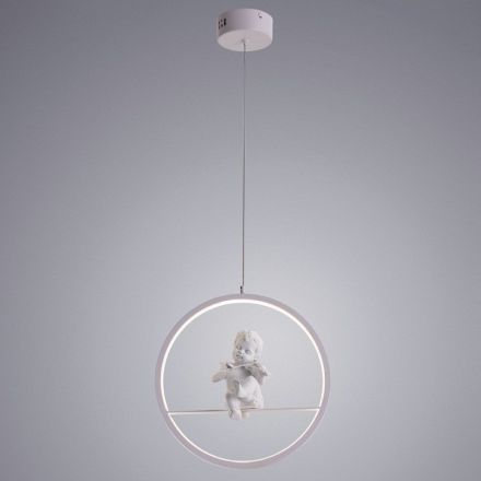 Подвесной светодиодный светильник Arte Lamp A6065SP-1WH