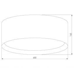 Потолочный светильник TK Lighting 6584 Juta