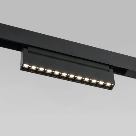 Трековый светильник Slim Magnetic HL0212W 4200K черный Elektrostandard 85010/01