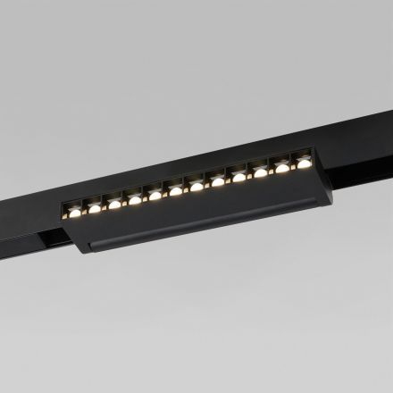 Трековый светильник Slim Magnetic HL0212W 4200K черный Elektrostandard 85010/01