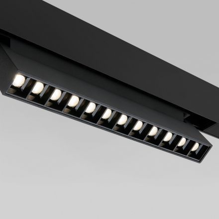 Трековый светильник Slim Magnetic HL0212W 4200K черный Elektrostandard 85010/01