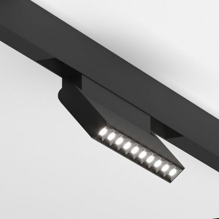Трековый светильник Slim Magnetic HL0212W 4200K черный Elektrostandard 85010/01