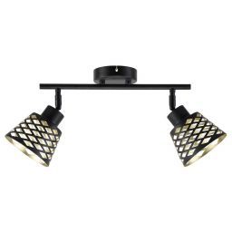 Спот ЭкономСвет 86007/2BK BK+GD (EKONOMSVET 86007/2BK BK+GD)