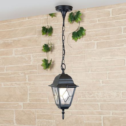 Светильник уличный подвесной Elektrostandard Vega H черный