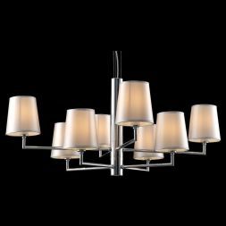 Подвесная люстра Crystal Lux AZUL SP8 CHROME