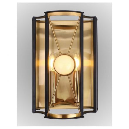 Настенный светильник Crystal Lux Tandem AP2 Gold