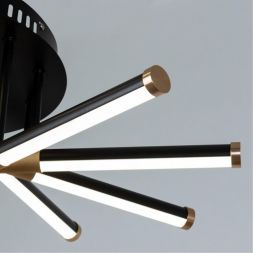 Потолочная светодиодная люстра Arte Lamp A2199PL-5BK Fernando